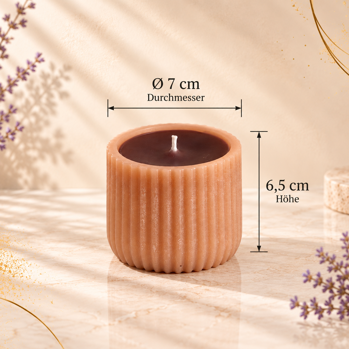 Design & Ombre Kerze