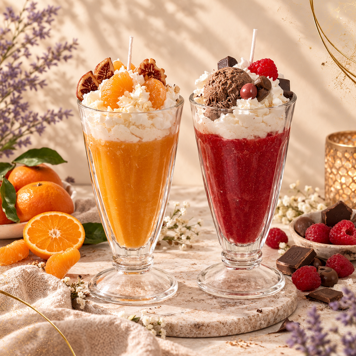 Dessertkerze