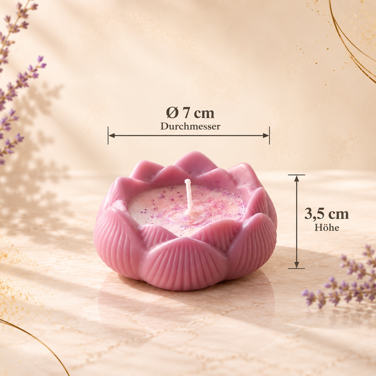 Design & Ombre Kerze
