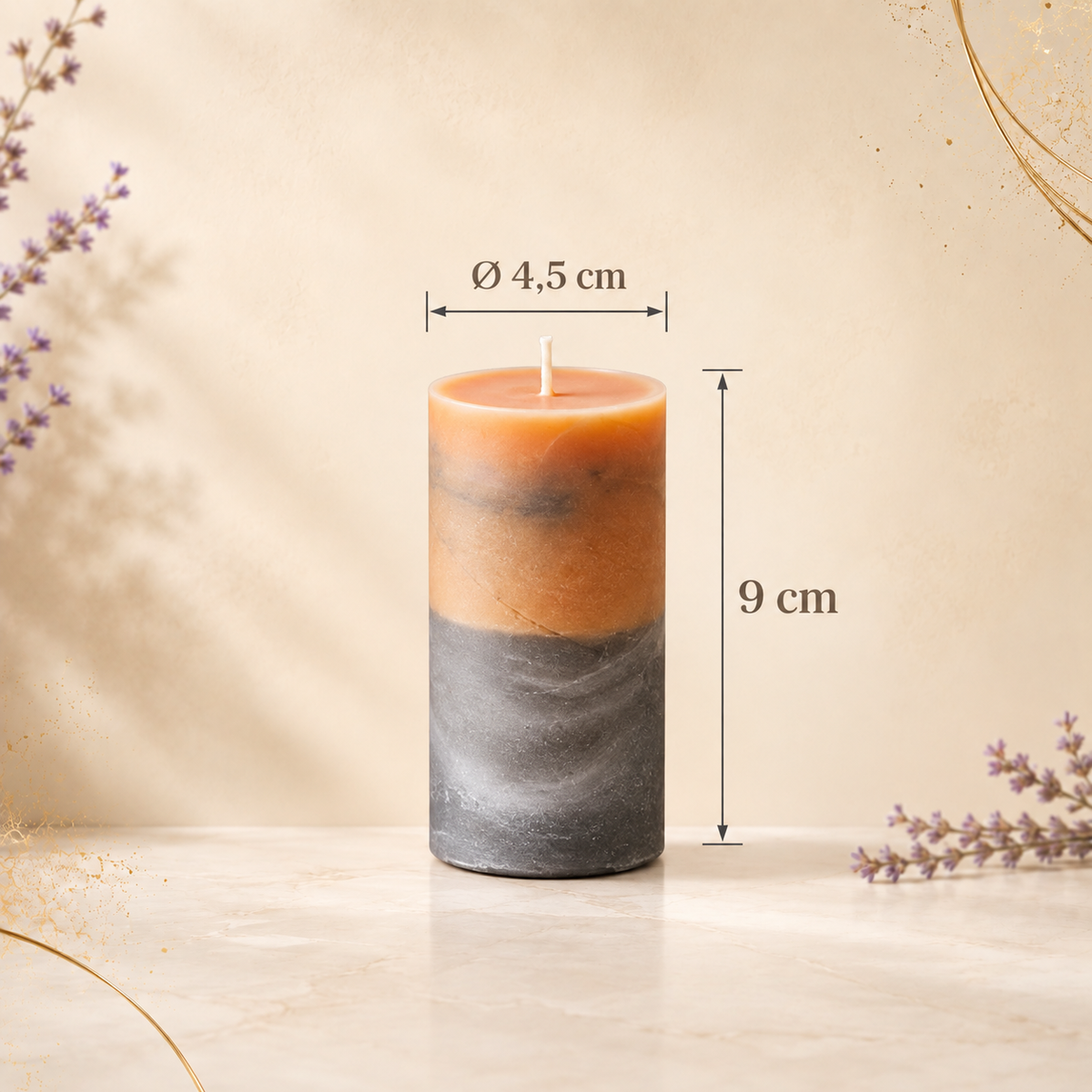 Design & Ombre Kerze