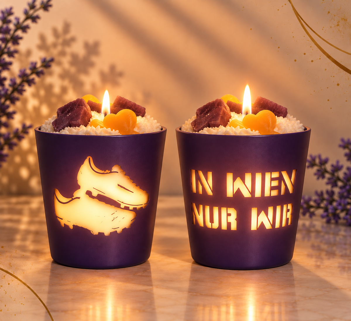 Sport-/ Musik- oder Hobbykerze